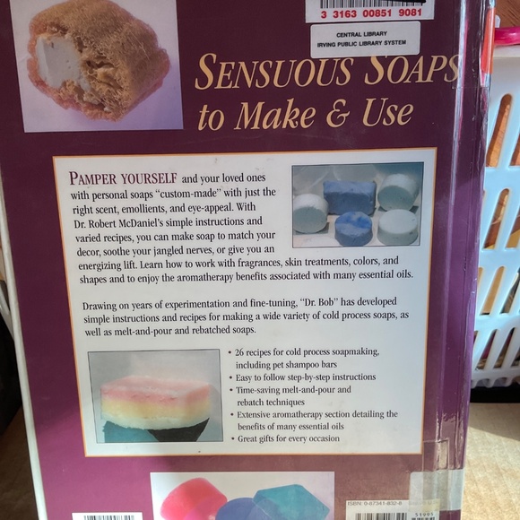 Book - Essentially Soap by Dr. Robert McDaniel.  H246 - Picture 2 of 4